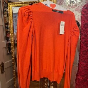Lauren Ralph Lauren Orange Sweater